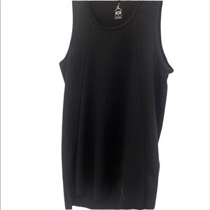 JORDAN black tank top dress size medium